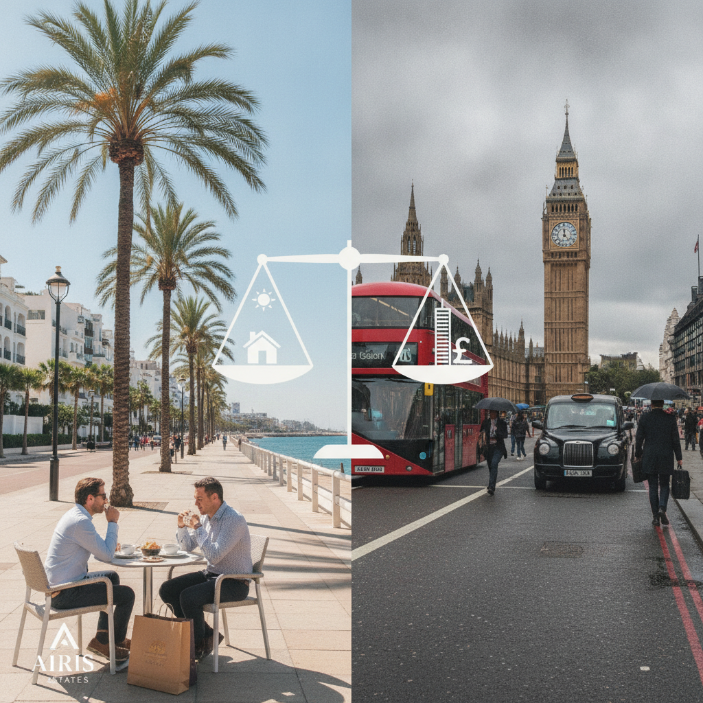 Is Marbella More Affordable Than London? A Detailed Comparison of the Cost of Living